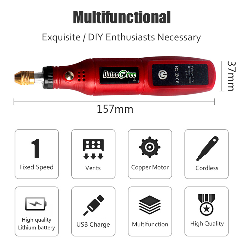 USB Cordless Rotary Tool Kit W - огляд і ціна Cordless Rotary Tool Kit Accessories