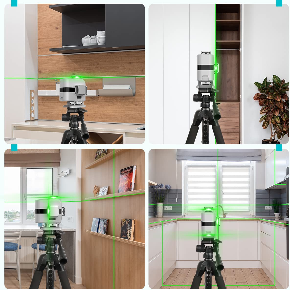 DS04CG Self-Leveling 16 Cross  - огляд і ціна Laser Level 16 Lines 4D Green