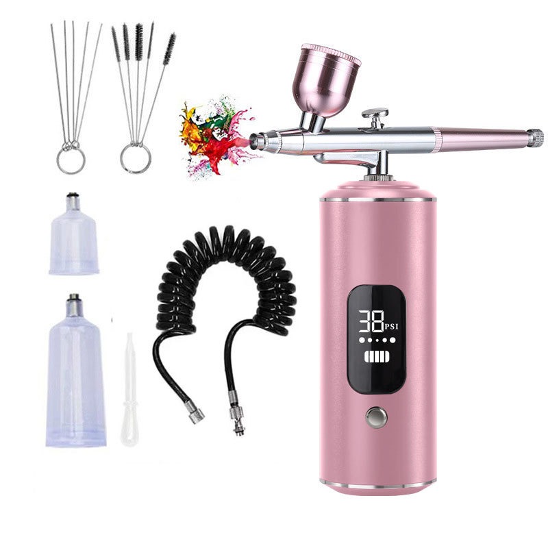 Air compressor kit, electric s - огляд і ціна Airbrush Kit With Mini Compressor