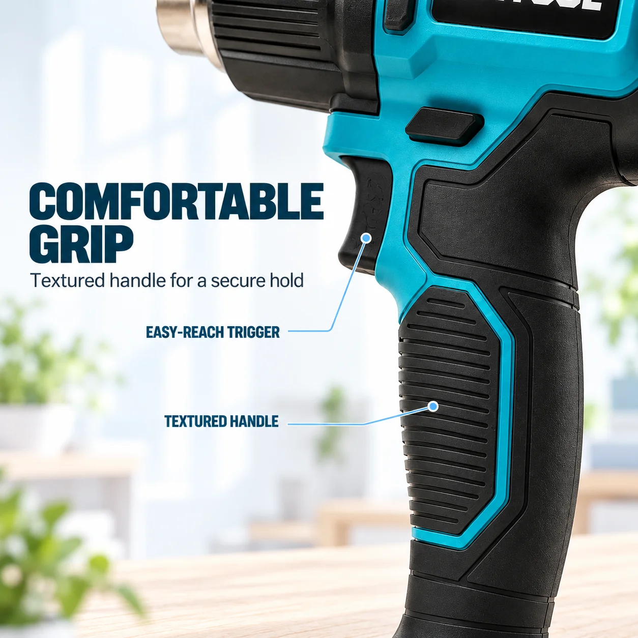 IONTOOL Cordless Heat Gun 550C - огляд і ціна Cordless Heat Gun For Shrink Tubing
