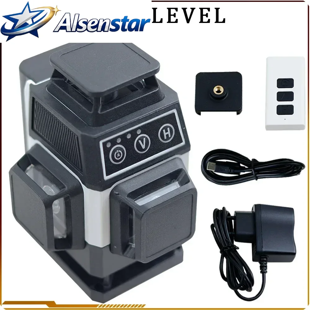 16 Lines Laser Level 4D Self L - огляд і ціна Laser Level 16 Lines 4D Green