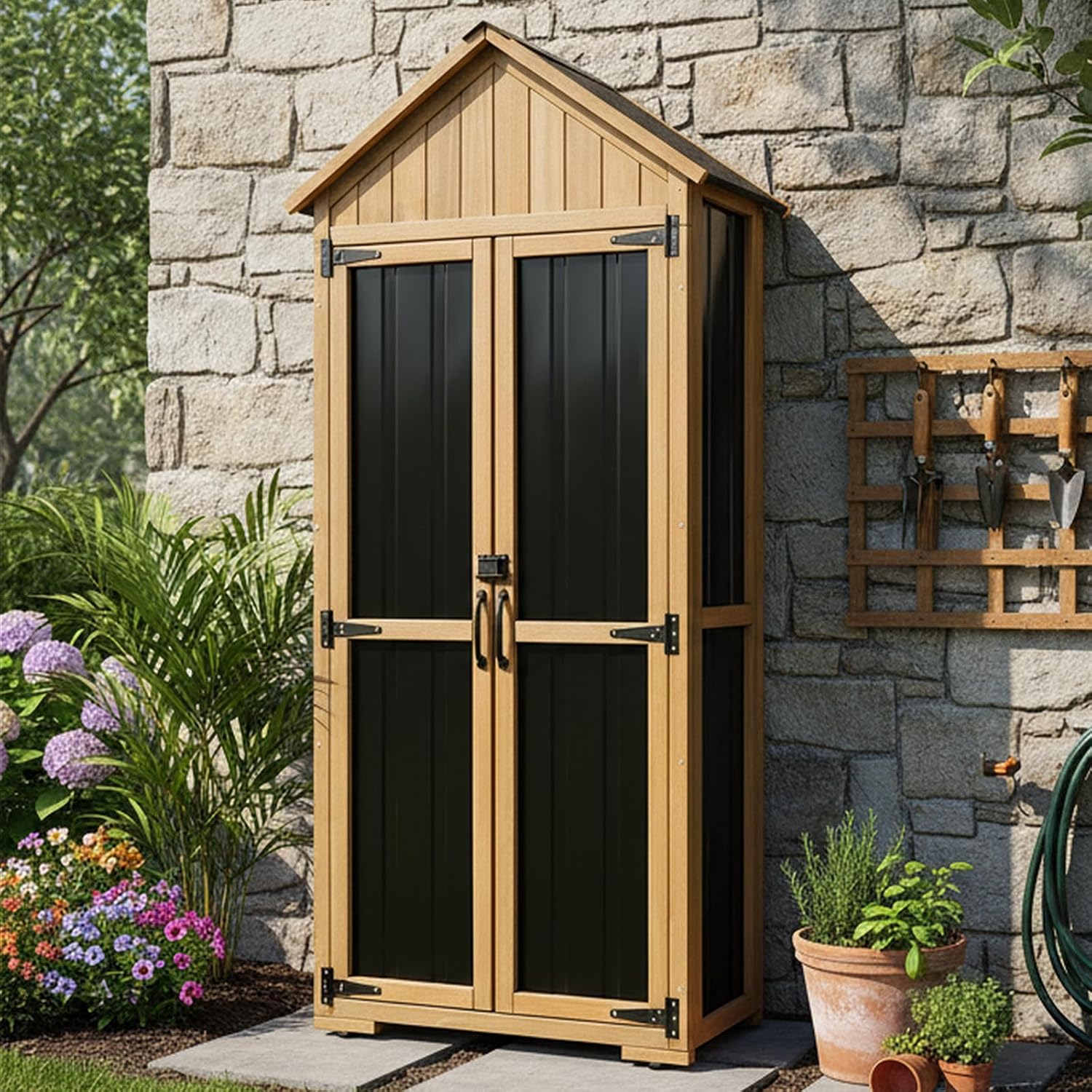 Outdoor Storage Cabinet Waterp - огляд і ціна Garden Tools